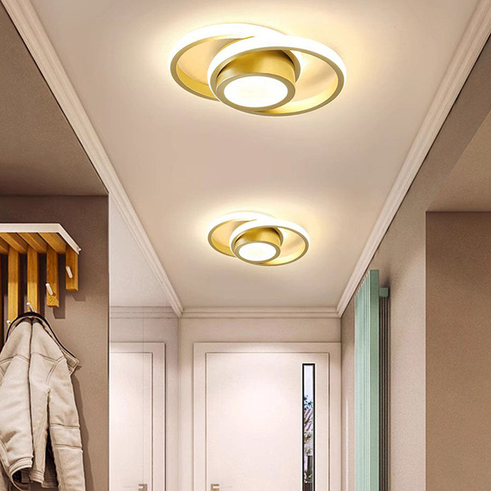 Halo Duo LED Deckenleuchte | Modernes Doppelring-Design Für Zuhause