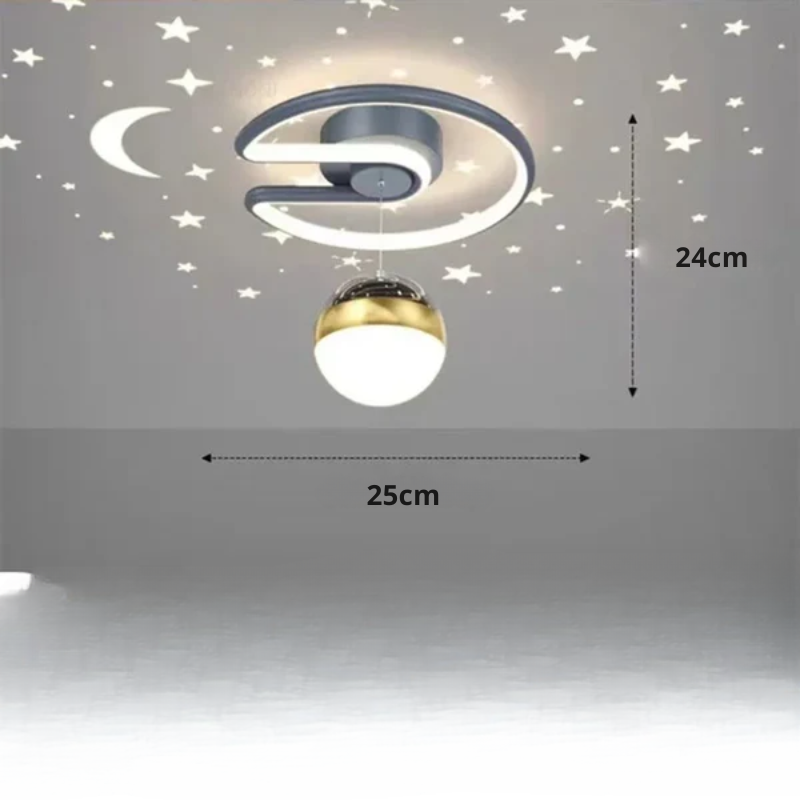 LED Deckenleuchte Sternenhimmel | Modern Für Kinder- & Wohnzimmer