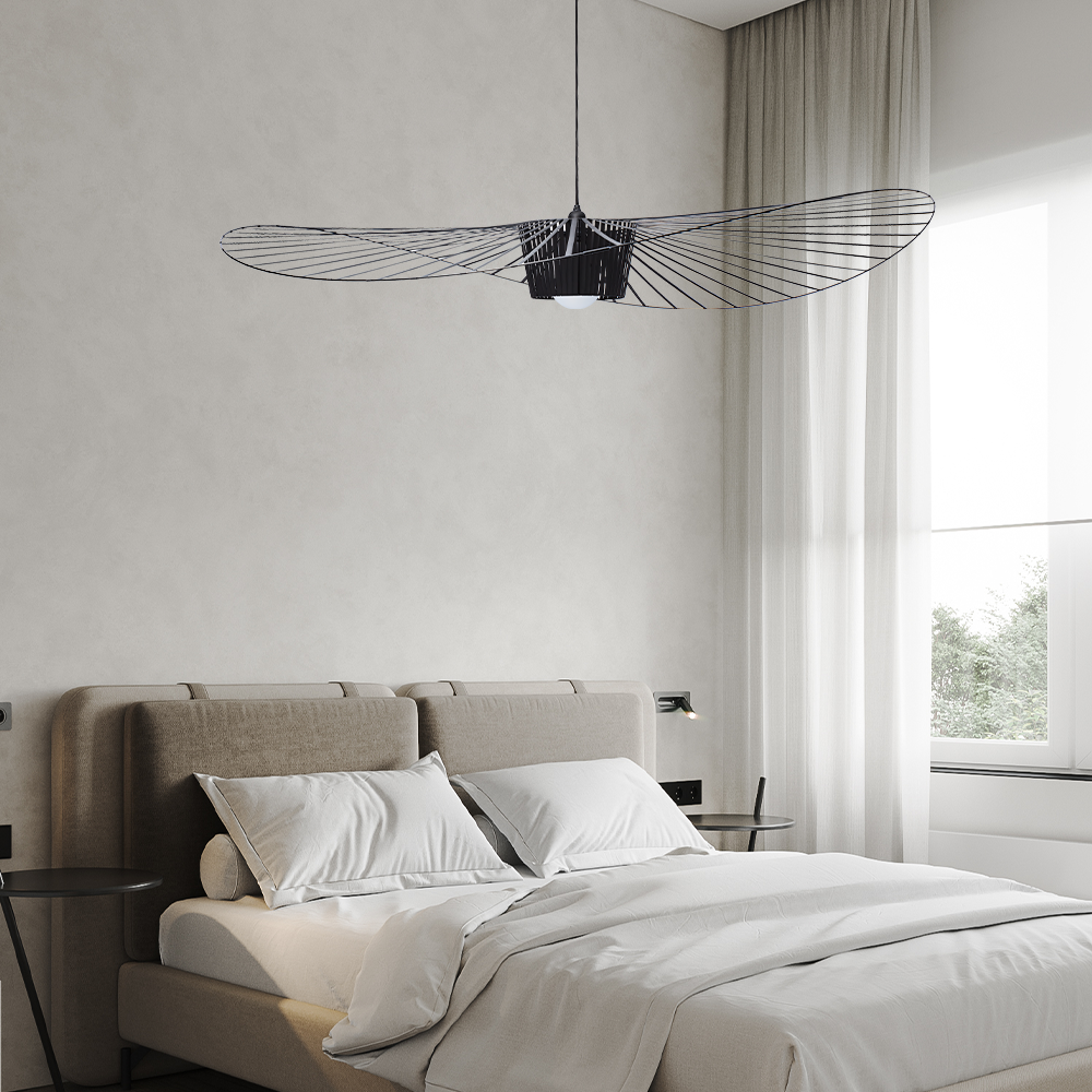 Rosland Vertigo Pendelleuchte | Strohhut-Design Für Moderne Räume