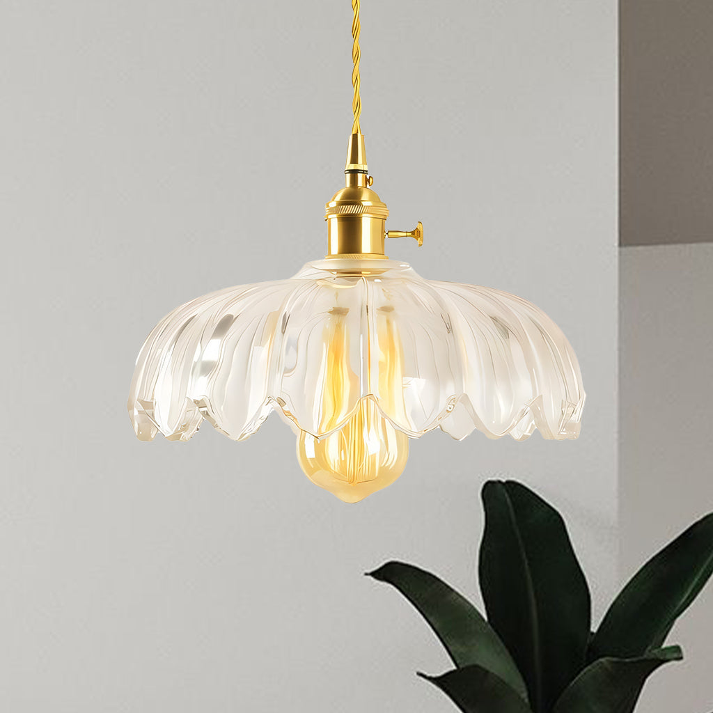 Rustic Tulip Glass Pendelleuchte | Landhausstil Beleuchtung Für Ihr Zuhause