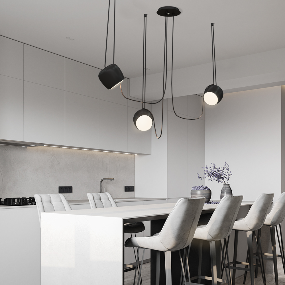 Torv Pendelleuchte Dimmbar | Moderne Multi Light Lampe Für Zuhause