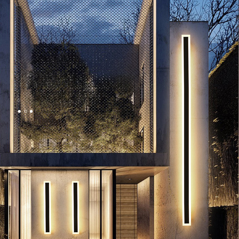 LED Wandleuchte Für Außen | Rechteckig