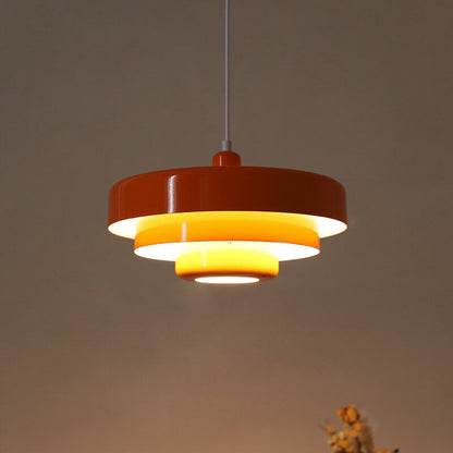 Vintage Retro Pendelleuchte | Mehrschichtig & Dekorativ