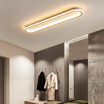 Moderne Ovale LED-Deckenleuchte Für Flure | Elegante Beleuchtung