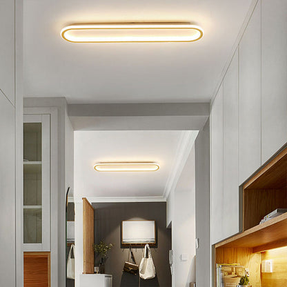Moderne Ovale LED-Deckenleuchte Für Flure | Elegante Beleuchtung