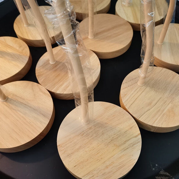 Minimalistische Tischlampe | Blumenform