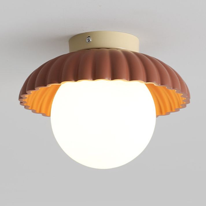 Flur Led Deckenleuchte | Muschelform
