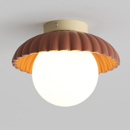 Flur Led Deckenleuchte | Muschelform