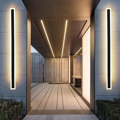 LED Wandleuchte Für Außen | Rechteckig