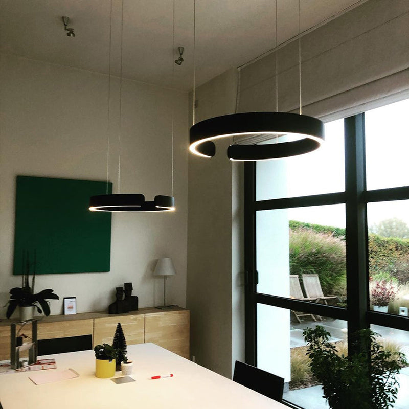 Moderne LED-Hängeleuchte In Kreisform | Stilvolle Deckenlampe