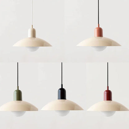Macaron Bauhaus Pendelleuchte Schweiz | Farbige Glaslampe Modern