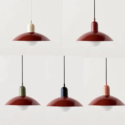 Macaron Bauhaus Pendelleuchte Schweiz | Farbige Glaslampe Modern