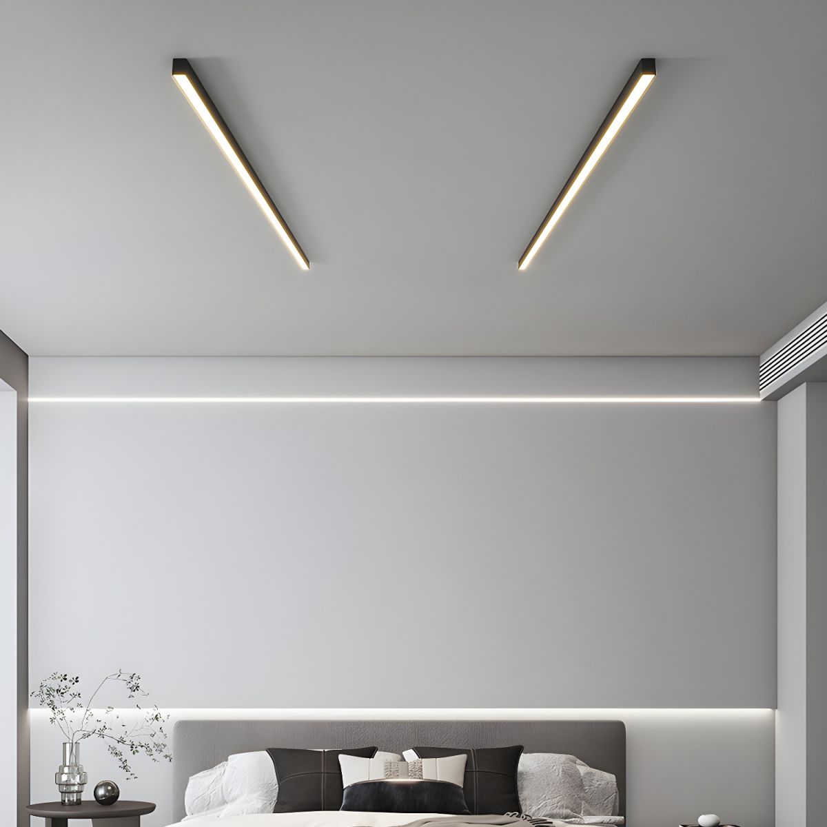 LED Deckenlampe Für Wohnzimmer | Langer Streifen