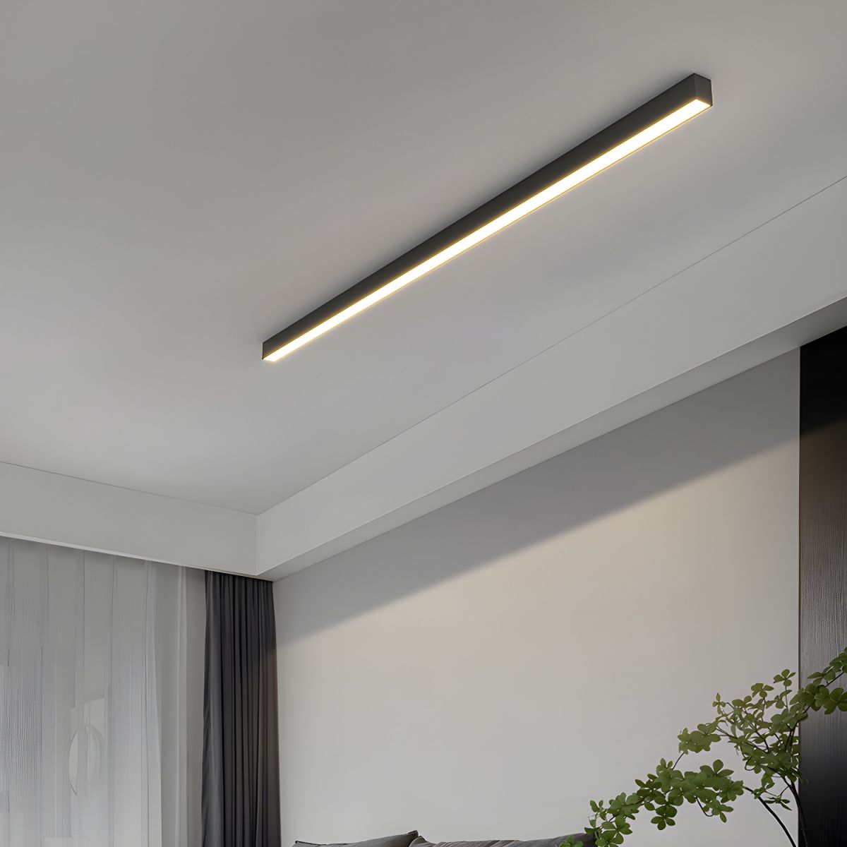 LED Deckenlampe Für Wohnzimmer | Langer Streifen