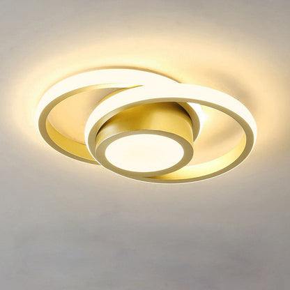 Halo Duo LED Deckenleuchte | Modernes Doppelring-Design Für Zuhause