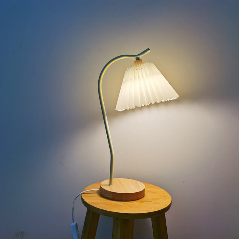 Minimalistische Tischlampe | Blumenform