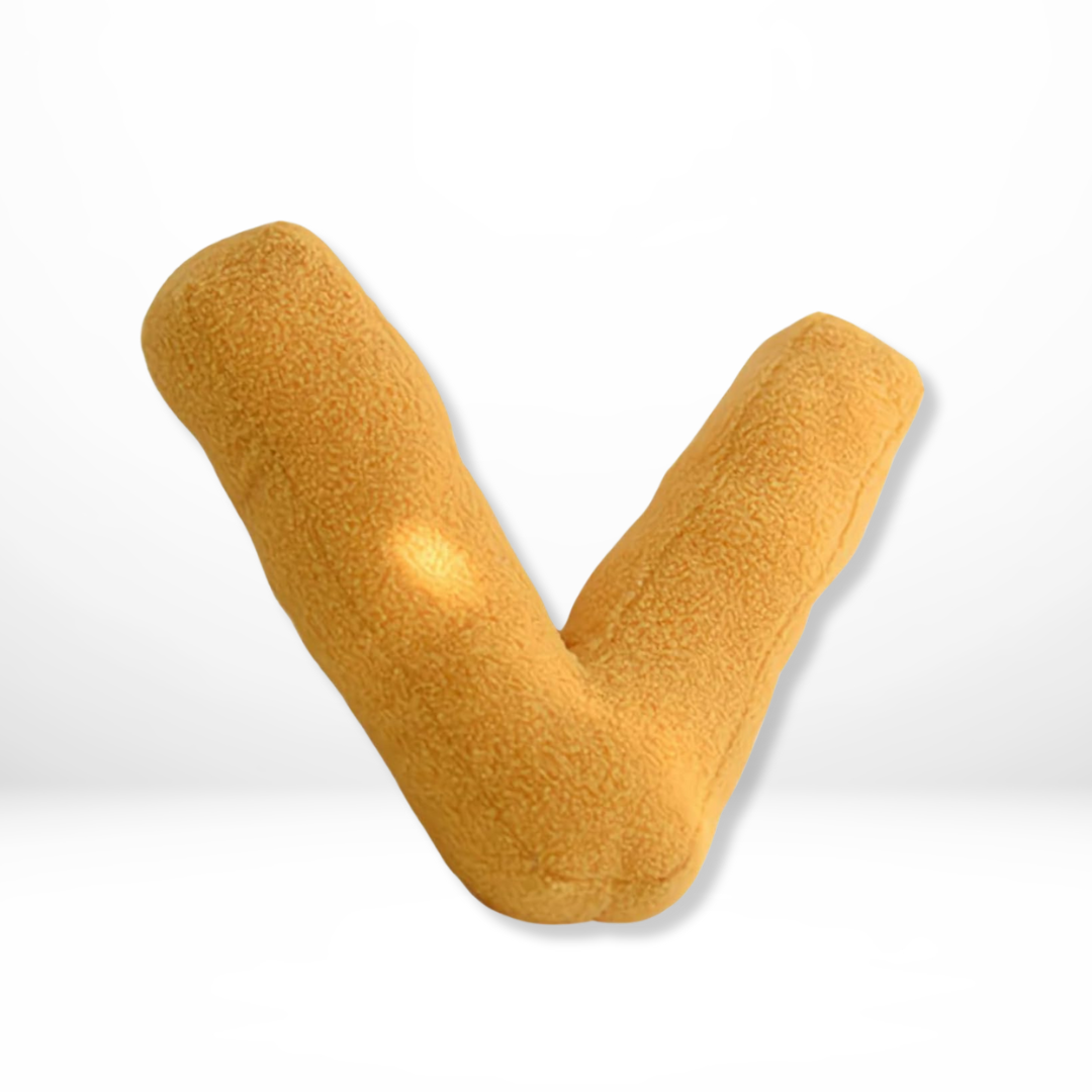 Alphabetisches Kissen | Anmutig