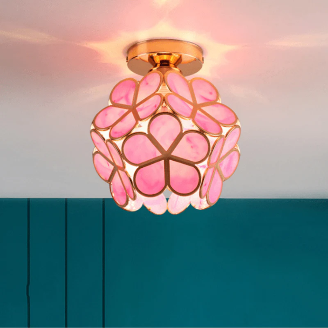 Deckenlampe mit Blumenform | Für Wohnzimmer