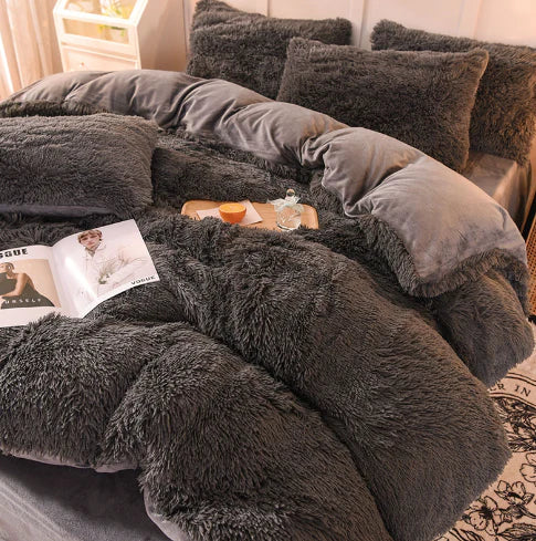 Bettwäsche Set In Bonbonfarben | Flauschig