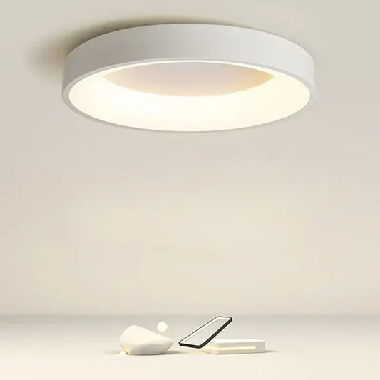 Runde LED Deckenleuchte | Skandinavisch, Langlebig & Warm