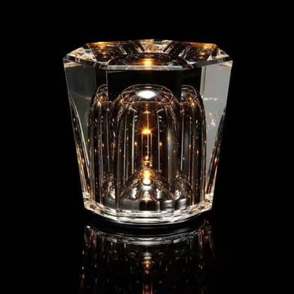 Kabellose Kristall Tischlampe | Elegante Beleuchtung Für Ihr Zuhause