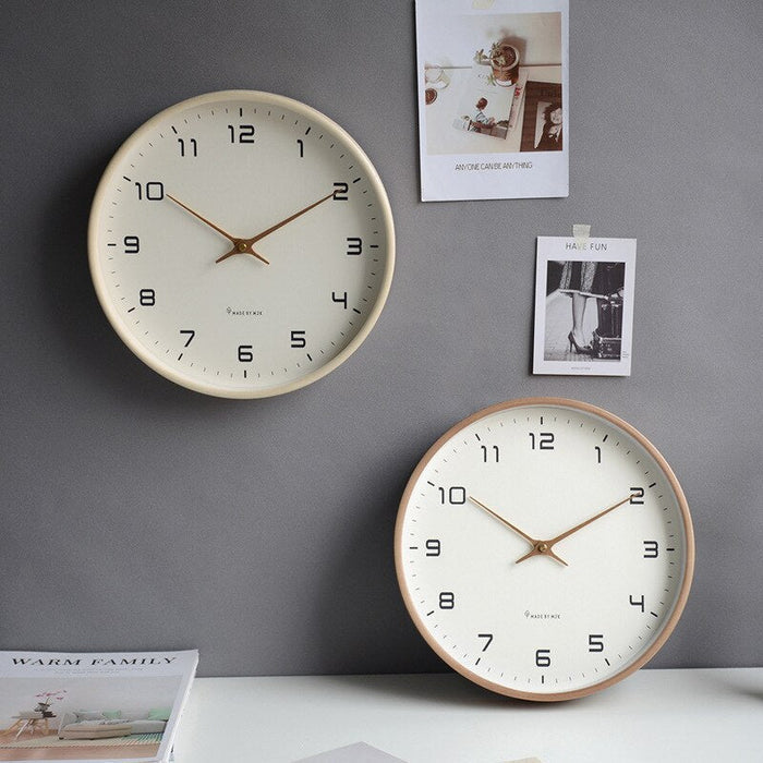 Minimalistische Wanduhr Aus Holz – Zeitlose Eleganz Für Dein Zuhause