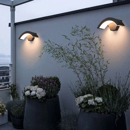 LED Wandlampe Für Außen | Rundförmig