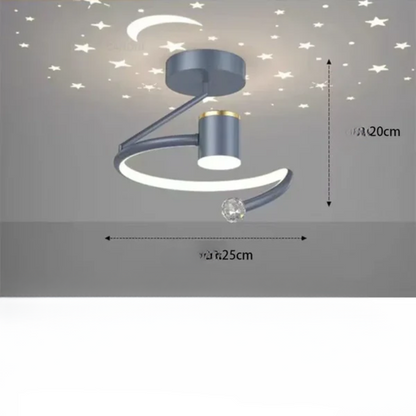 LED Deckenleuchte Sternenhimmel | Modern Für Kinder- & Wohnzimmer