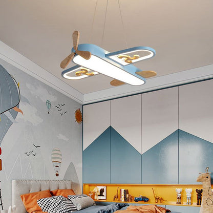 LED Pendellampe Für Kinderzimmer | Flugzeugform