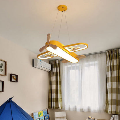 LED Pendellampe Für Kinderzimmer | Flugzeugform