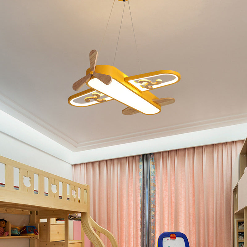 LED Pendellampe Für Kinderzimmer | Flugzeugform