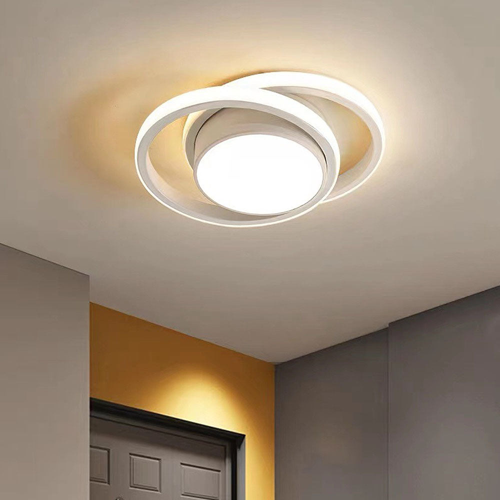 Halo Duo LED Deckenleuchte | Modernes Doppelring-Design Für Zuhause