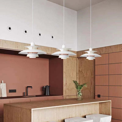 Morandi LED Pendelleuchte Mit Schirm | Moderne Hängelampe