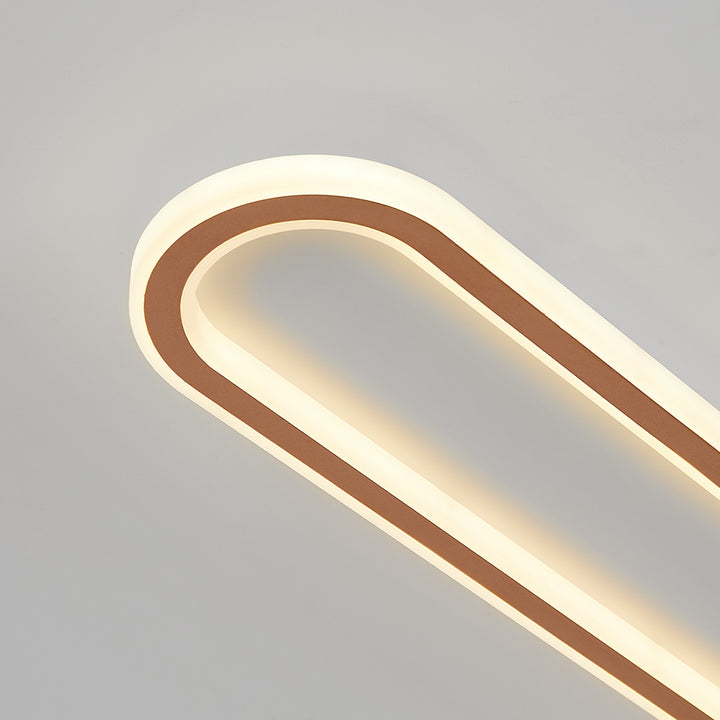 Moderne Ovale LED-Deckenleuchte Für Flure | Elegante Beleuchtung