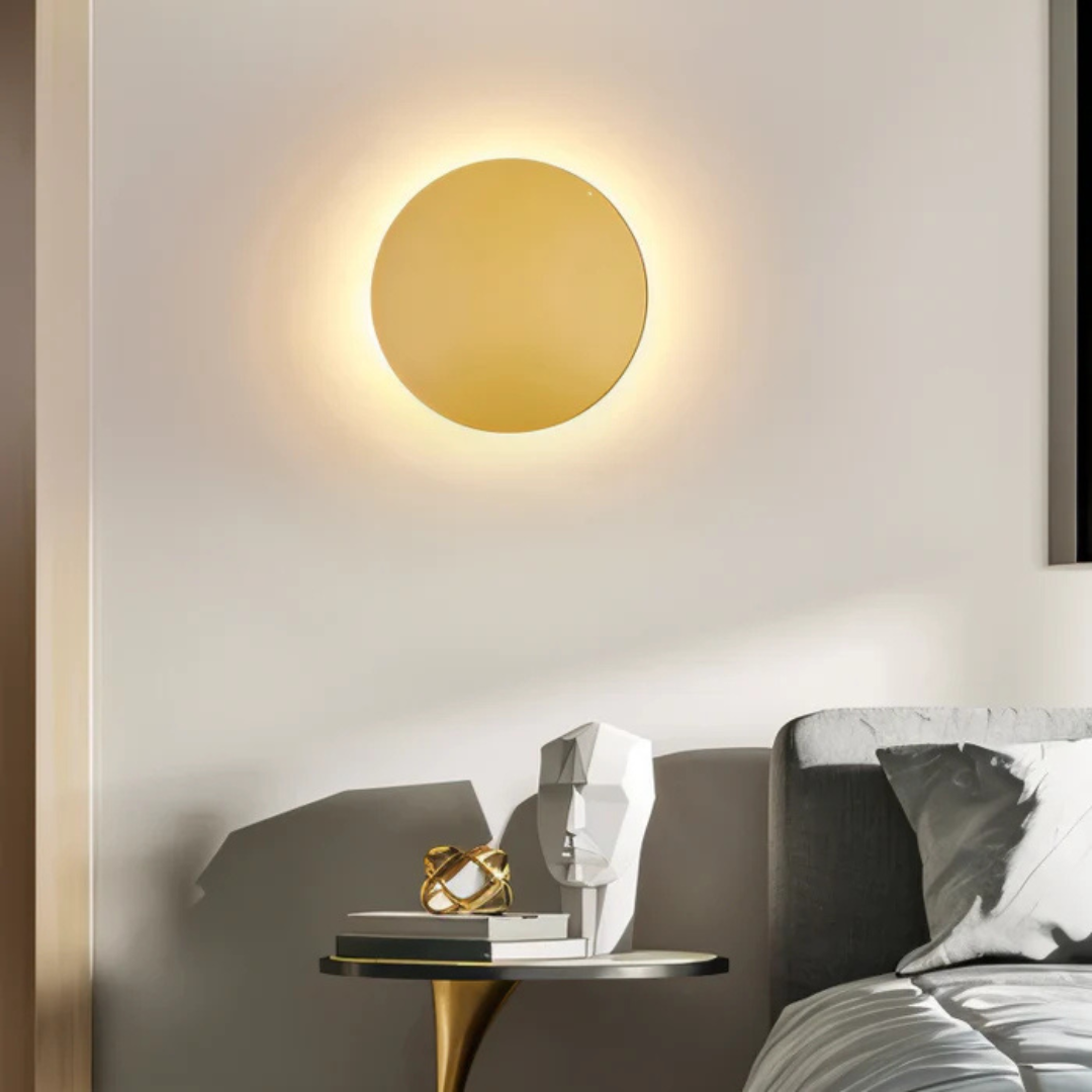 Runde LED Wandlampe | Moderne Wandbeleuchtung Für Innenräume