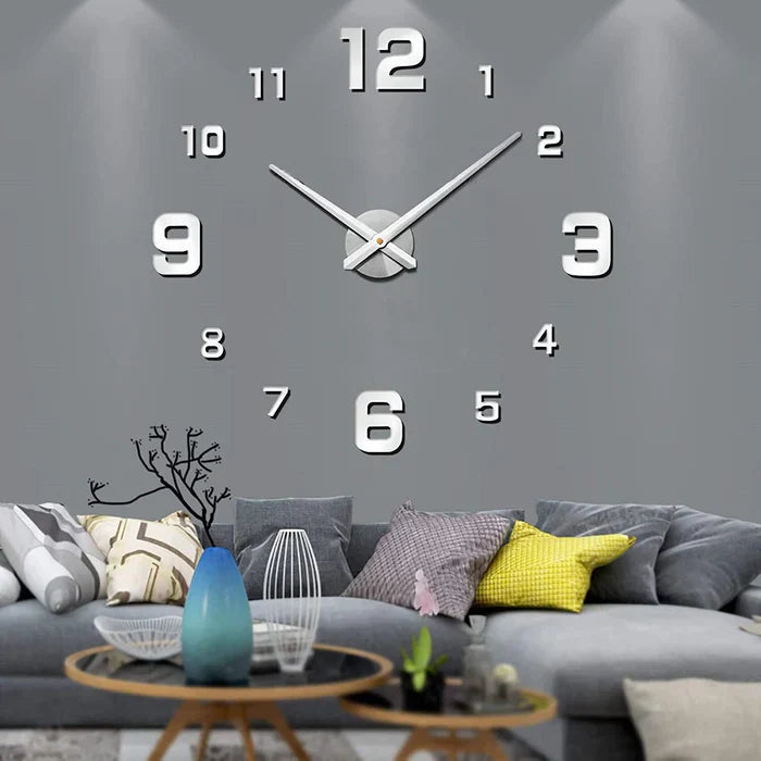 Moderne Design-Wanduhr für kreative Wandgestaltung
