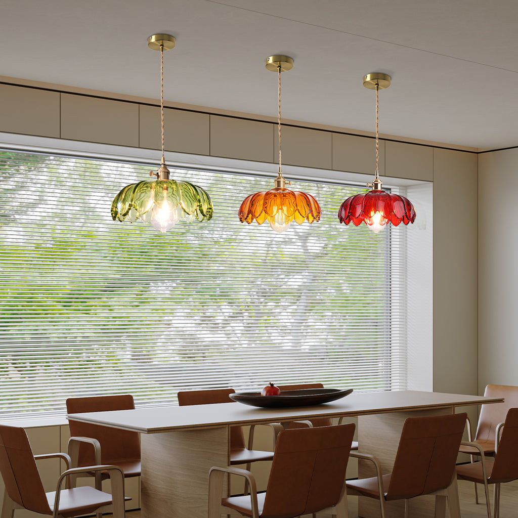 Rustic Tulip Glass Pendelleuchte | Landhausstil Beleuchtung Für Ihr Zuhause