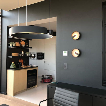 Moderne LED-Hängeleuchte In Kreisform | Stilvolle Deckenlampe