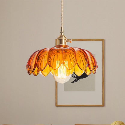 Rustic Tulip Glass Pendelleuchte | Landhausstil Beleuchtung Für Ihr Zuhause