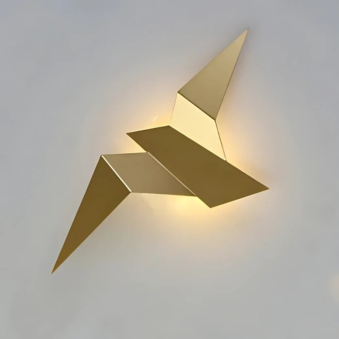 Origami Wandlampe | Moderne LED Wandbeleuchtung Für Innenräume