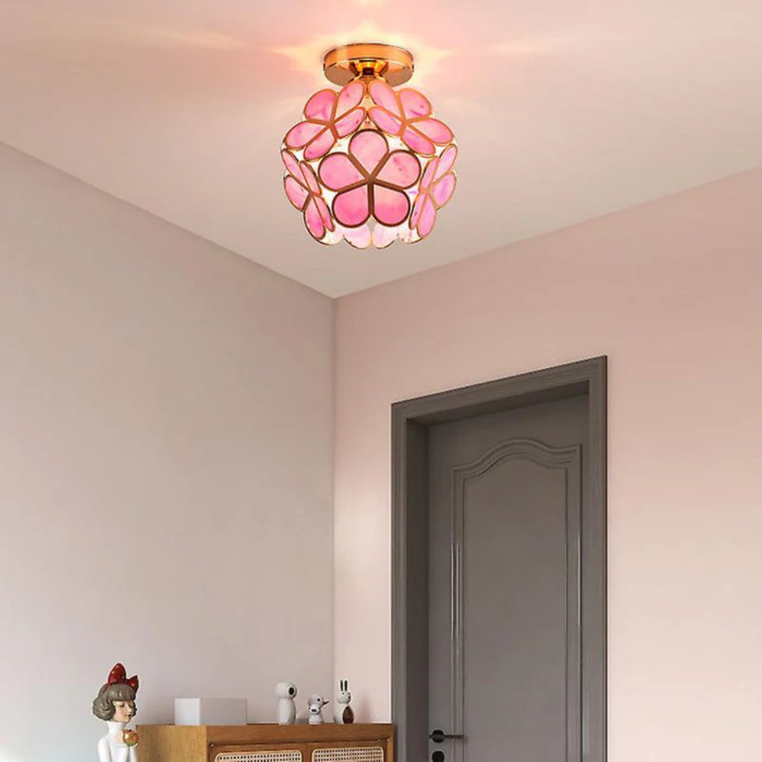 Deckenlampe mit Blumenform | Für Wohnzimmer