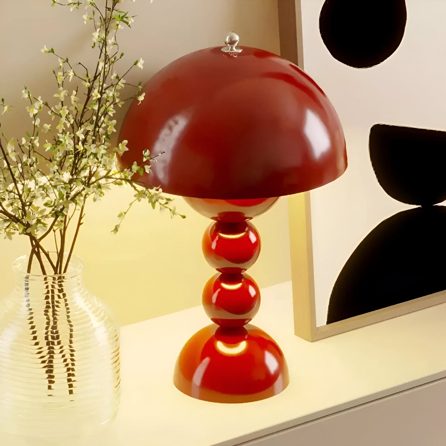 Drahtlose LED Tischlampe | Nordic