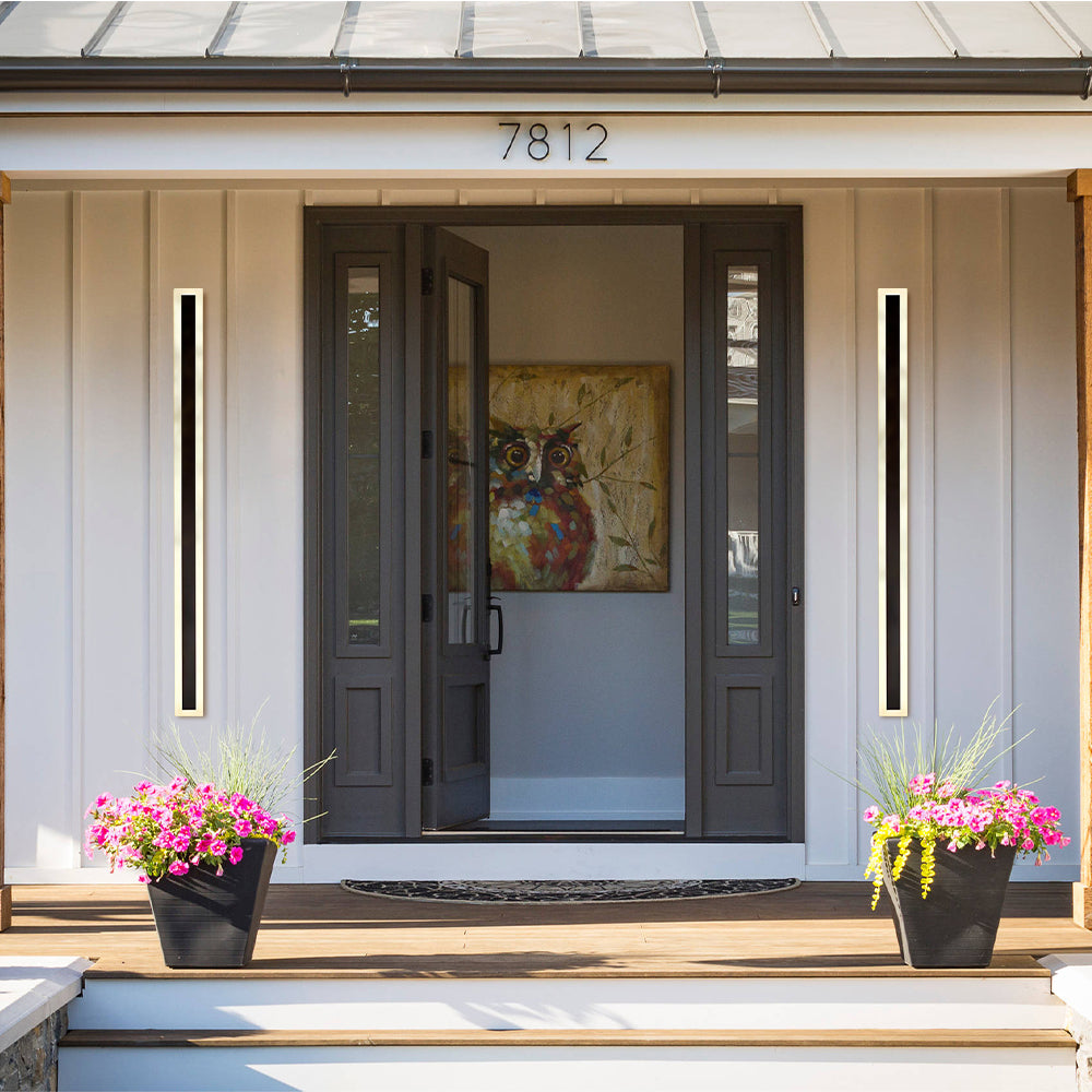 LED Wandleuchte Für Außen | Rechteckig