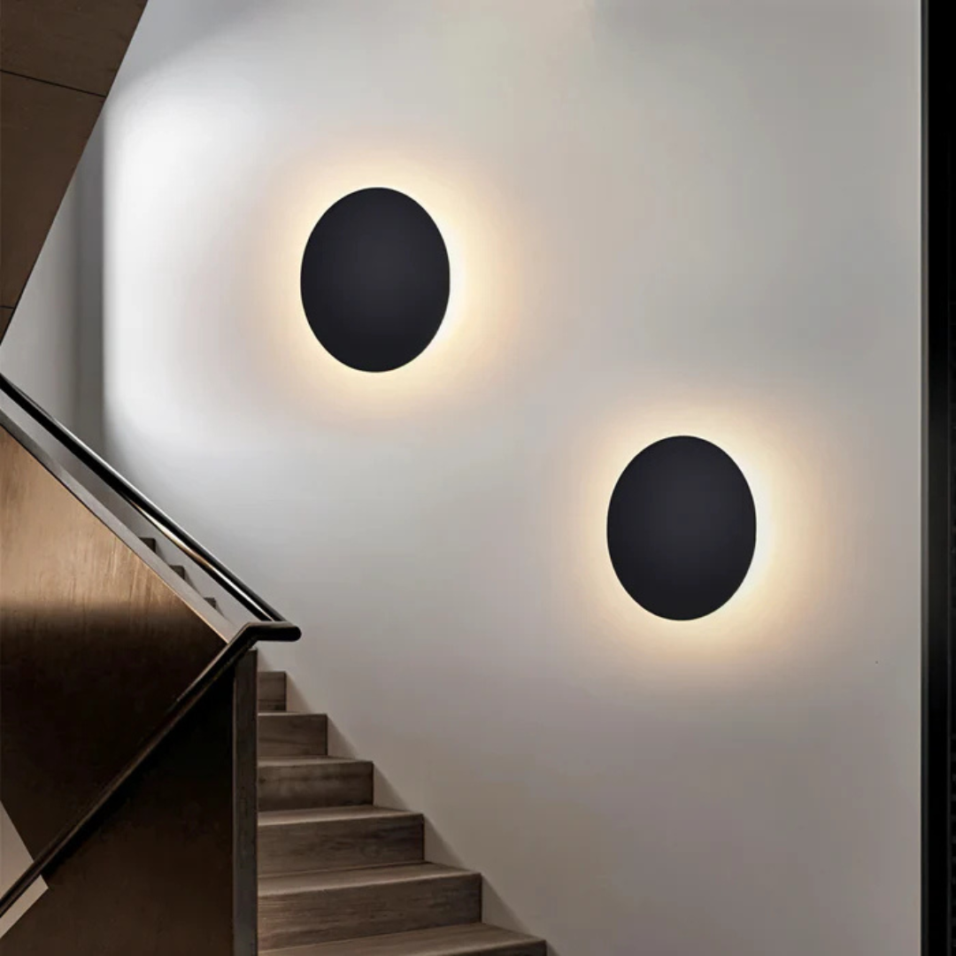 Runde LED Wandlampe | Moderne Wandbeleuchtung Für Innenräume