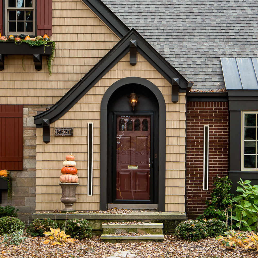 LED Wandleuchte Für Außen | Rechteckig