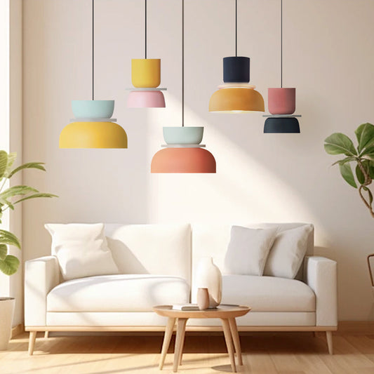Color Block Nordic Pendelleuchte | Moderne Beleuchtung Für Ihr Zuhause