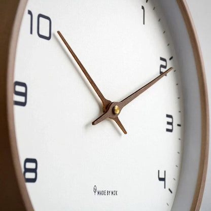 Minimalistische Wanduhr Aus Holz – Zeitlose Eleganz Für Dein Zuhause