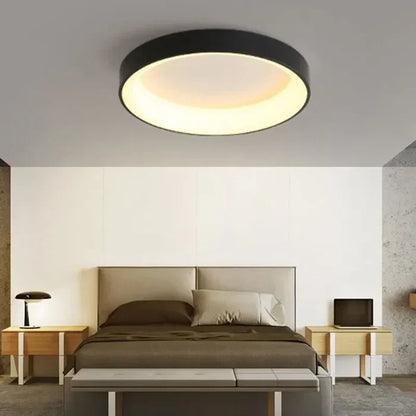 Runde LED Deckenleuchte | Skandinavisch, Langlebig & Warm