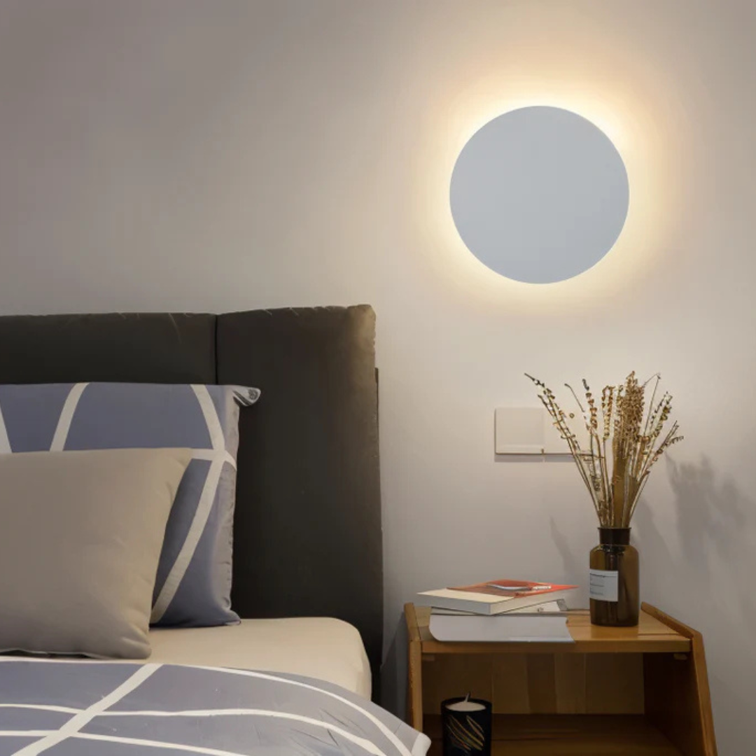 Runde LED Wandlampe | Moderne Wandbeleuchtung Für Innenräume