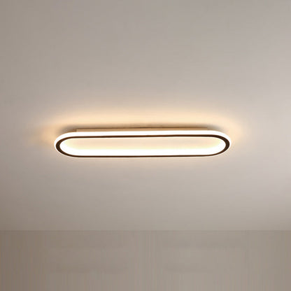 Moderne Ovale LED-Deckenleuchte Für Flure | Elegante Beleuchtung